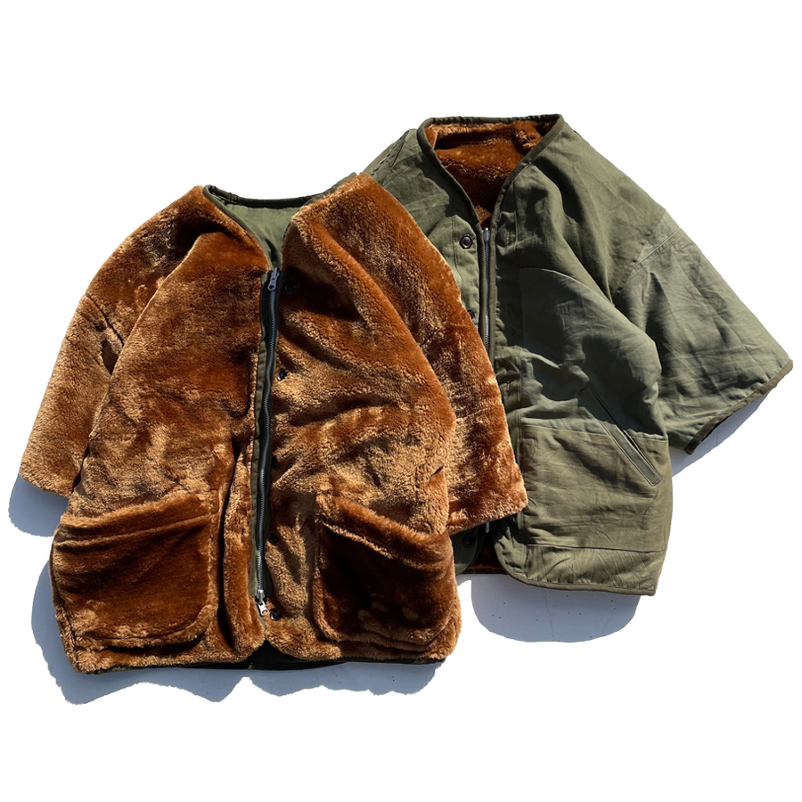 NASNGWAM,ナスングワム,リバーシブルジャケット,GRIZZLYSSJACKET,リメイク,古着