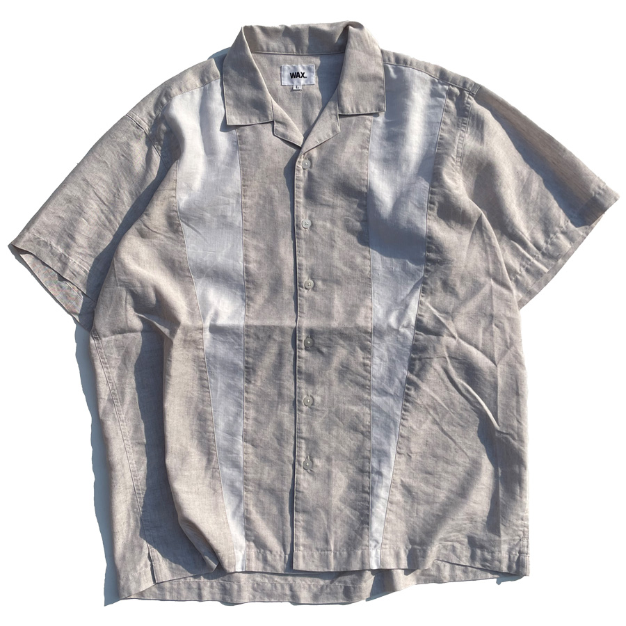 WAX,THM,ワックス,リネンシャツ