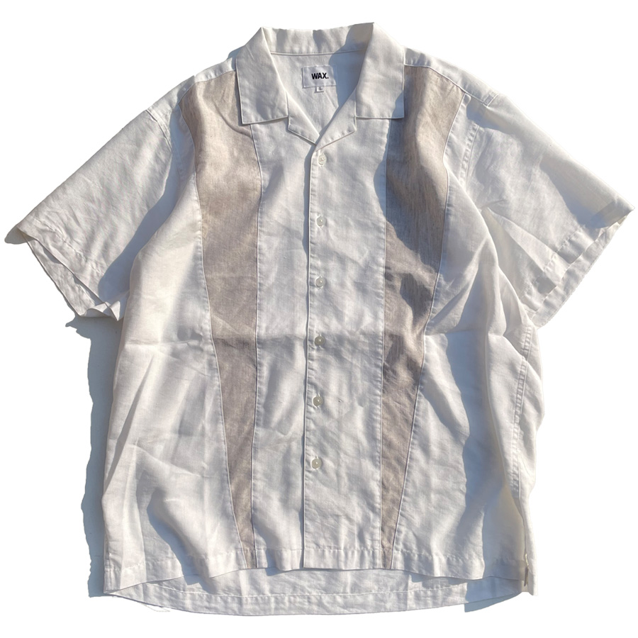 WAX,THM,ワックス,リネンシャツ