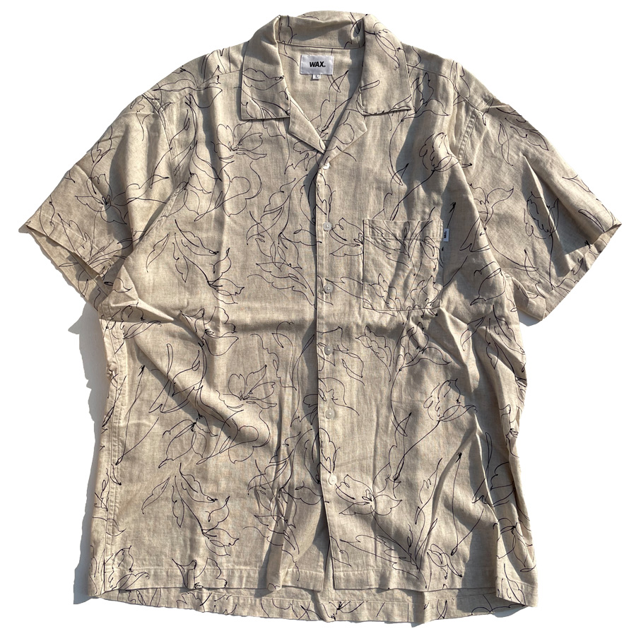 WAX,THM,ワックス,レーヨンシャツ,リネンシャツ