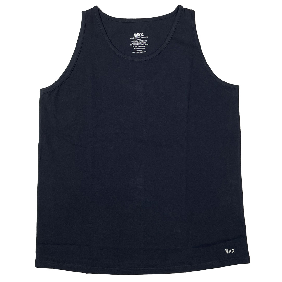 WAX,ワックス,タンクトップ,メンズ,アメカジ,新作,正規取り扱い,通販,店舗,大阪,亀,THM