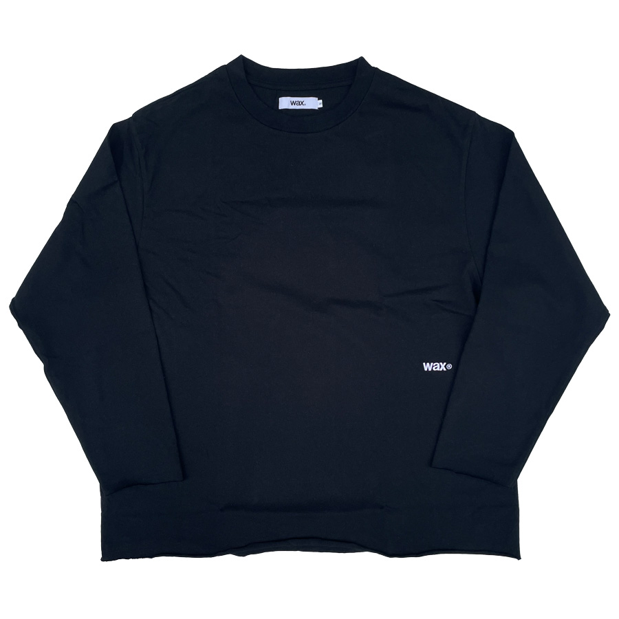 WAX,ワックス,THM,長袖Tシャツ,ロンT,ロゴ,カットオフ,定番新作,大阪