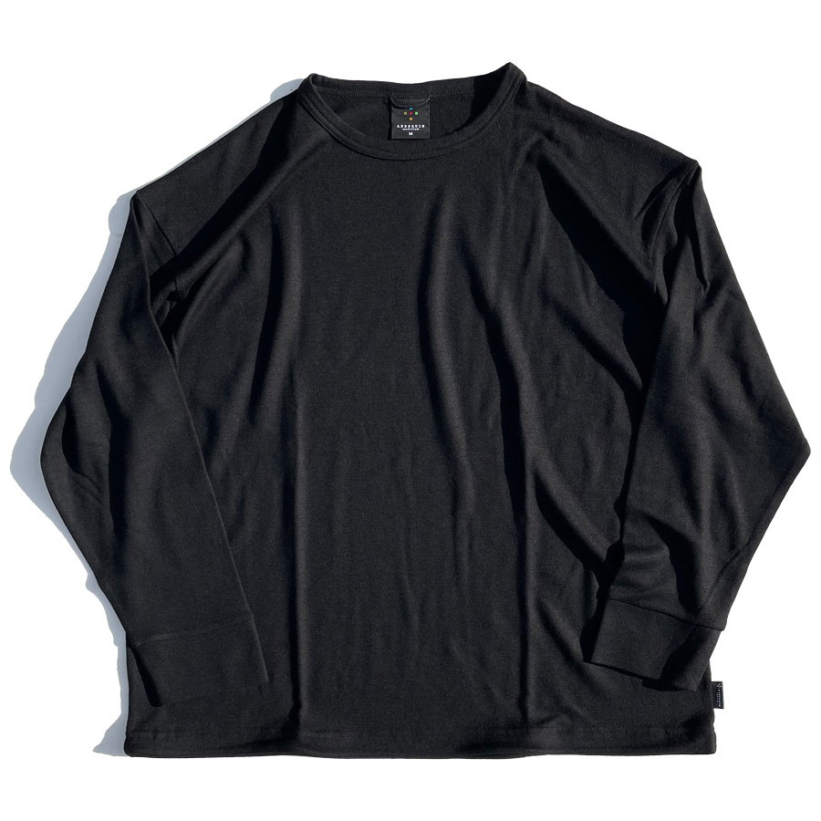 AXESQUIN,アクシーズクイン,長袖Tシャツ,ロンT,メリノウール,ベーシック