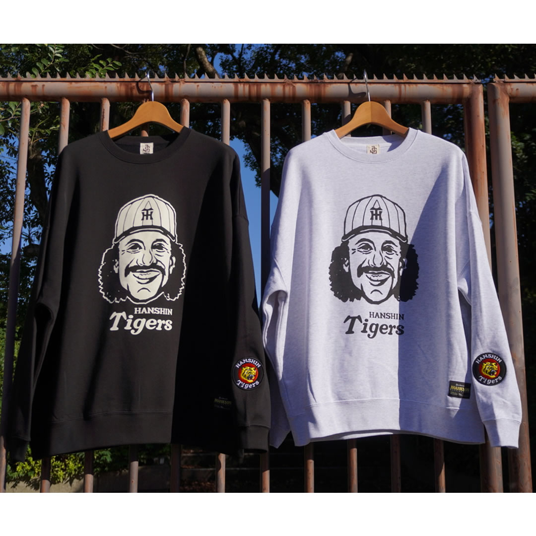 JHANKSON,ジャンクソン,阪神タイガース,コラボレーション,スウェットクルーネック,トレーナー