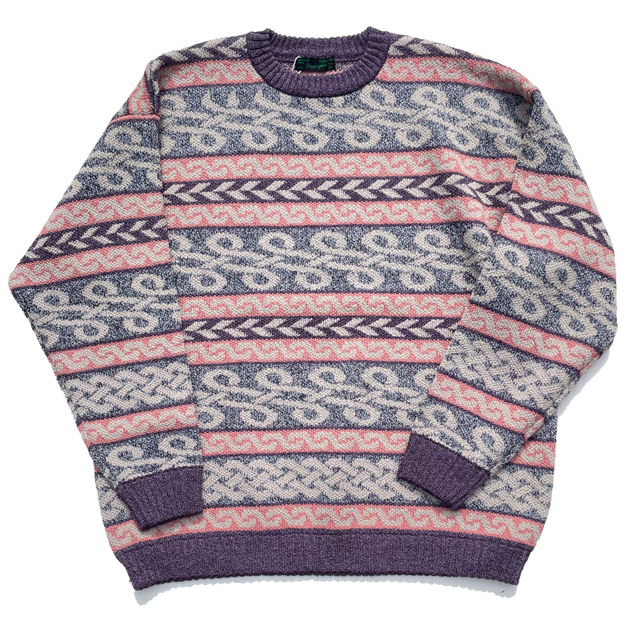 NASNGWAM,ナスングワム,長袖ニット,ニット,ケルティックニット,籠目文様