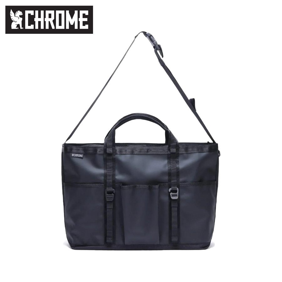 CHROME,クローム,クロム,トートバッグ,大型,黒,ブラック,28L