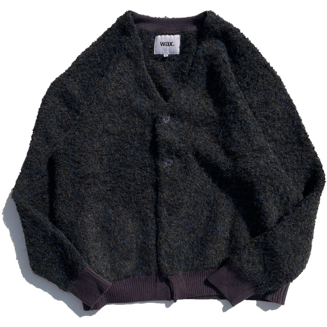 THM,THEHARDMAN,ザハードマン,WAX,ワックス,プードルニットカーディガン,正規取り扱い,大阪,亀