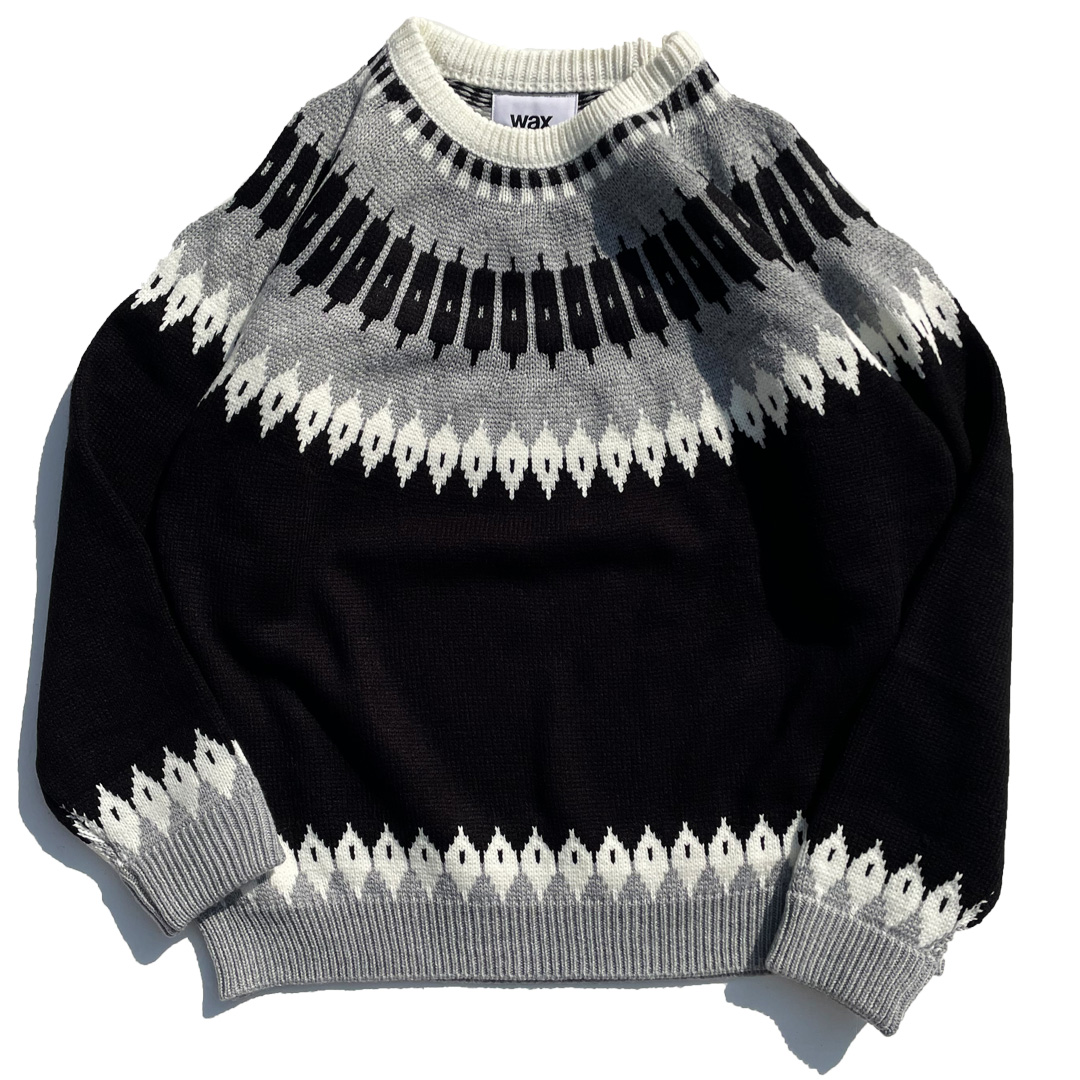 WAX,ワックス,THM,ノルディックセーター,新作,正規取り扱い,通販,店舗,大阪,亀