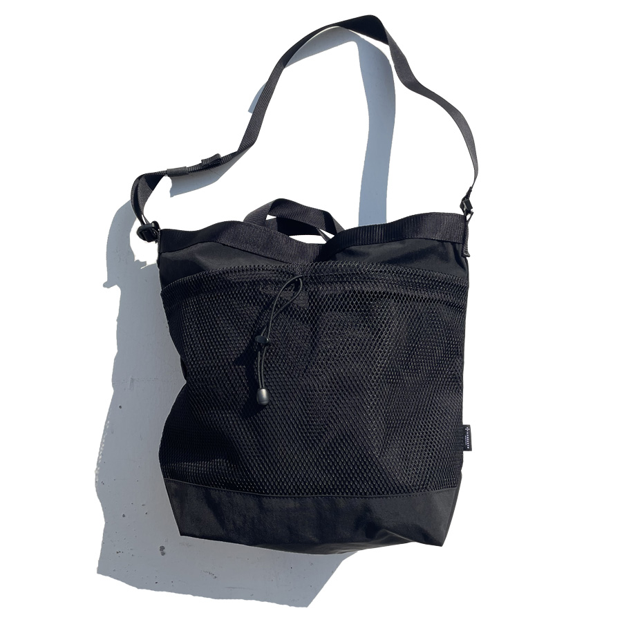 AXESQUIN,アクシーズクイン,2WAY,トートバッグ,トート,ナイロン,メッシュ