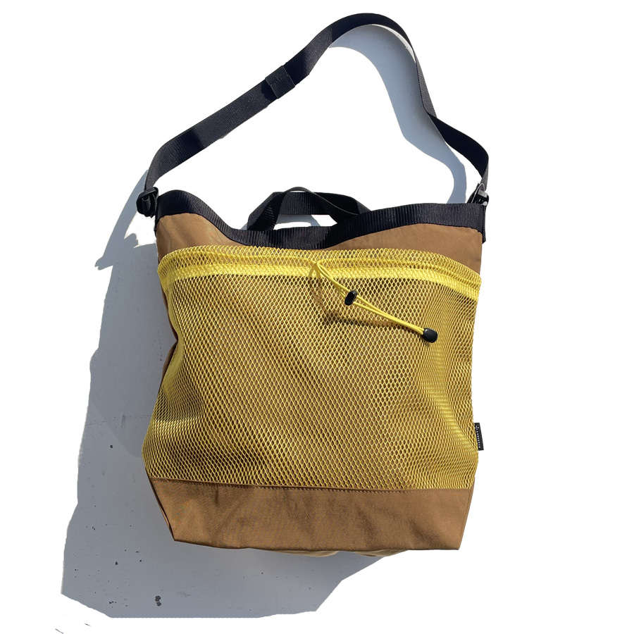 AXESQUIN,アクシーズクイン,2WAY,トートバッグ,トート,ナイロン,メッシュ