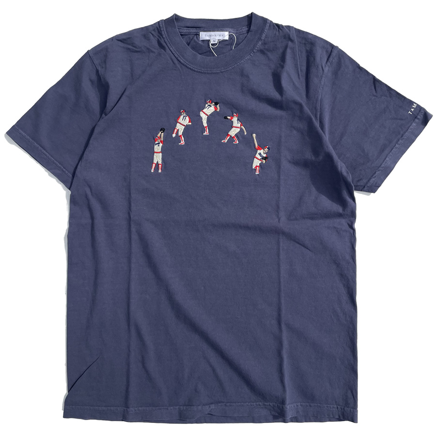 TAMANIWA,タマニワ,半袖Ｔシャツ,TRNADO,トルネード,野球,刺繍