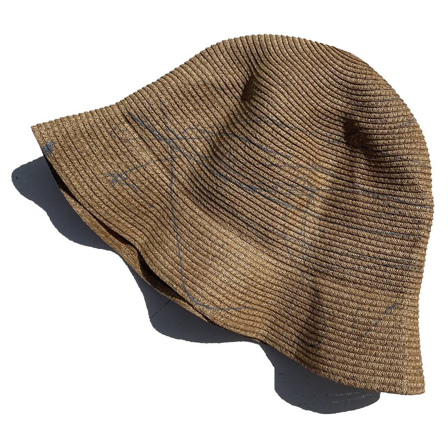 INFIELDERDESIGN,インフィルダーデザイン,パッカブルハット,ブレードハット,ストローハット,麦わら,アウトドア