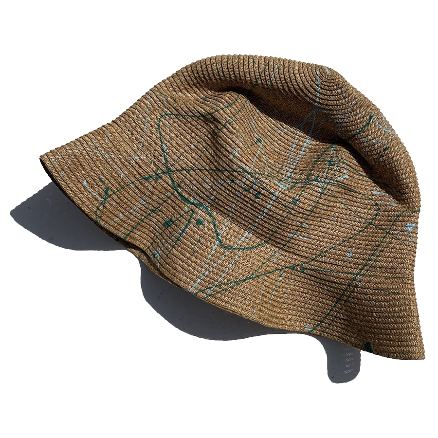 INFIELDERDESIGN,インフィルダーデザイン,パッカブルハット,ブレードハット,ストローハット,麦わら,アウトドア