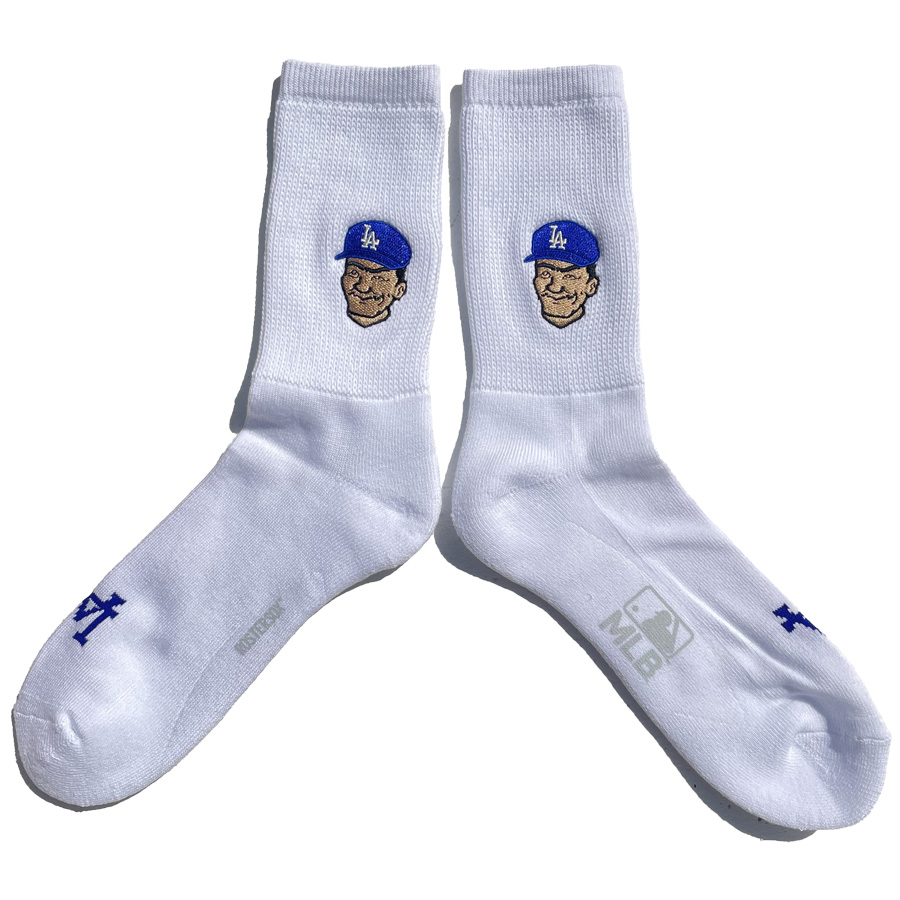 ROSTERSOX,ロスターソックス,靴下,ソックス,クルーソックス,MLB,メジャーリーグ,LA,ドジャース