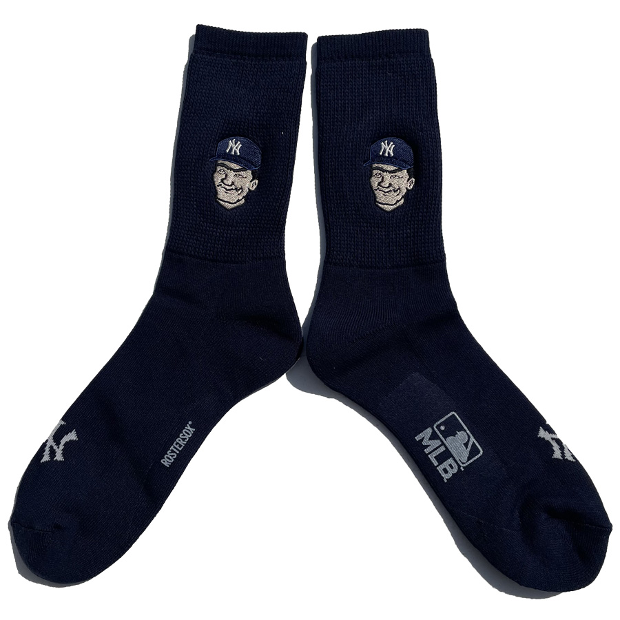 ROSTERSOX,ロスターソックス,靴下,ソックス,クルーソックス,MLB,メジャーリーグ,NY,ヤンキース
