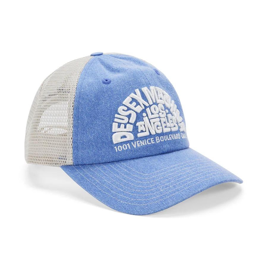 DEUS,デウス,トラッカー,メッシュキャップ,黒,サファリ掲載,メンズ,レディース,大人気,通販,大阪