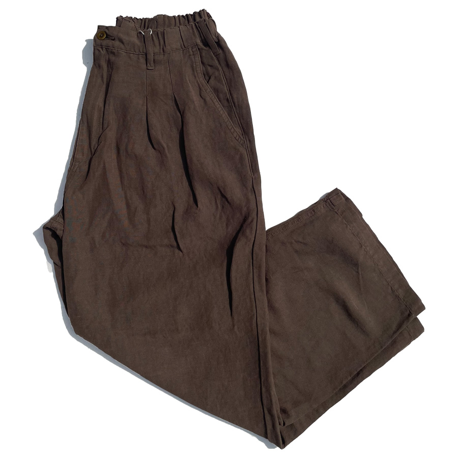 NASNGWAM,ナスングワム,レーヨンリネンパンツ,LABORERPANTS,日本製