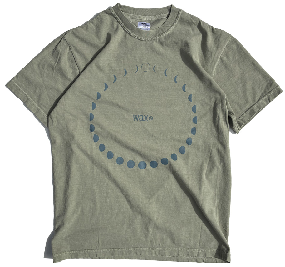 WAX,ワックス,THM,半袖Tシャツ,ロゴ,シンプル,無地