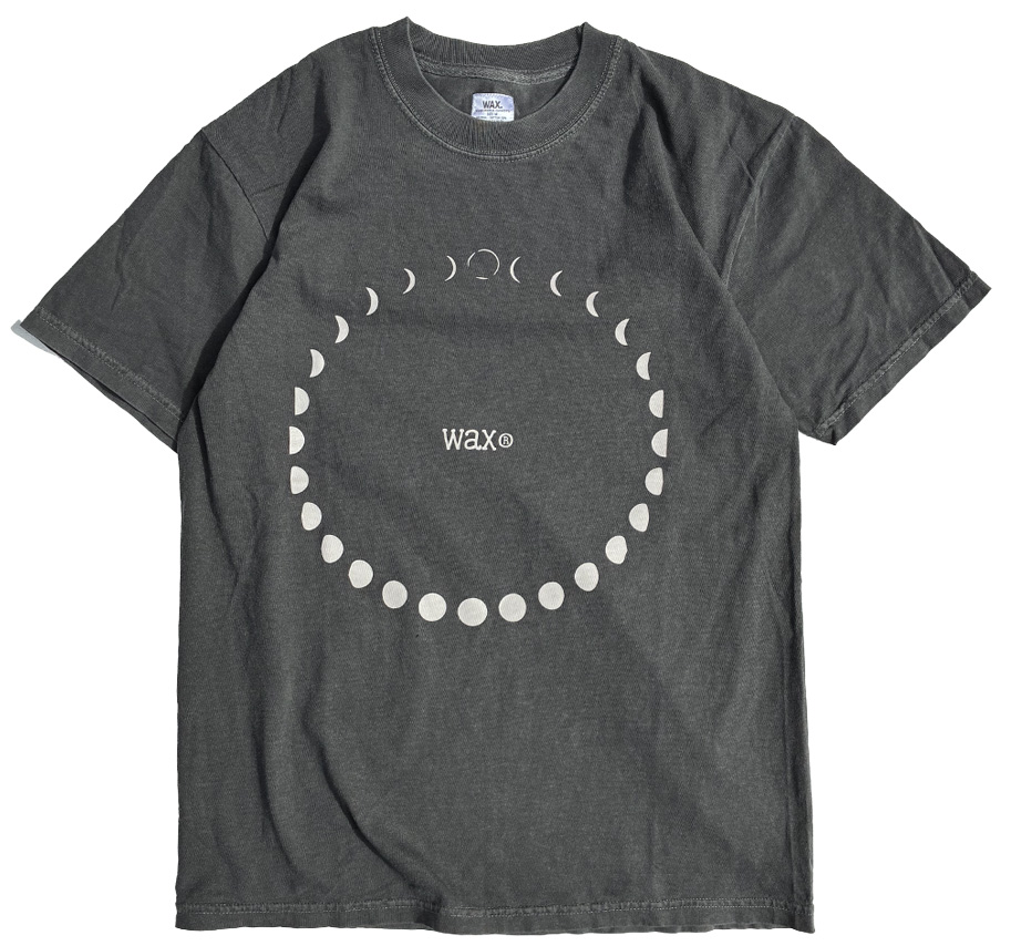 WAX,ワックス,THM,半袖Tシャツ,ロゴ,シンプル,無地