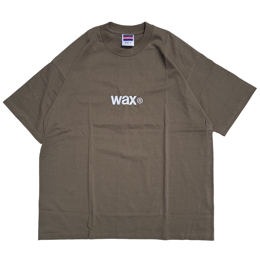 WAX,ワックス,THM,半袖Tシャツ,ロゴ,シンプル,無地