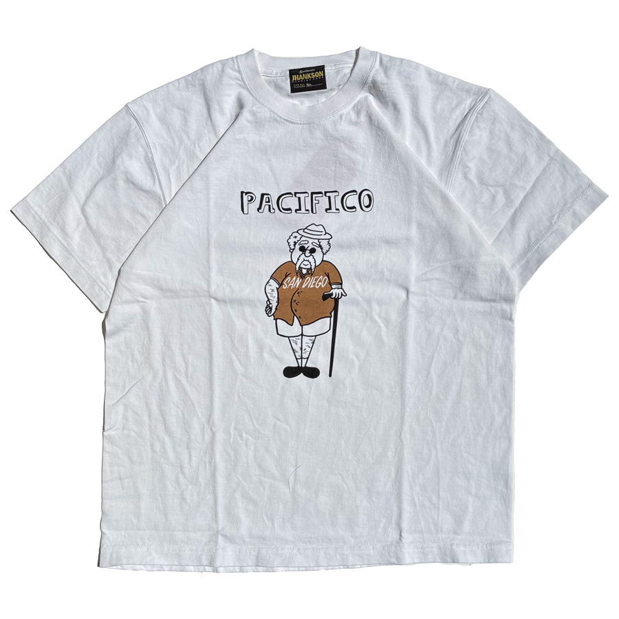 JHANKSON,ジャンクソン,半袖Tシャツ,野球,サンディエゴ,PACIFICO,おじさん
