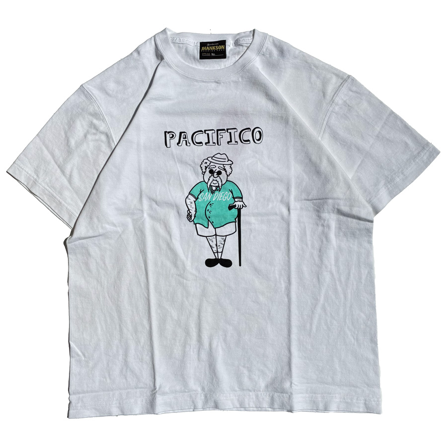 JHANKSON,ジャンクソン,半袖Tシャツ,野球,サンディエゴ,PACIFICO,おじさん