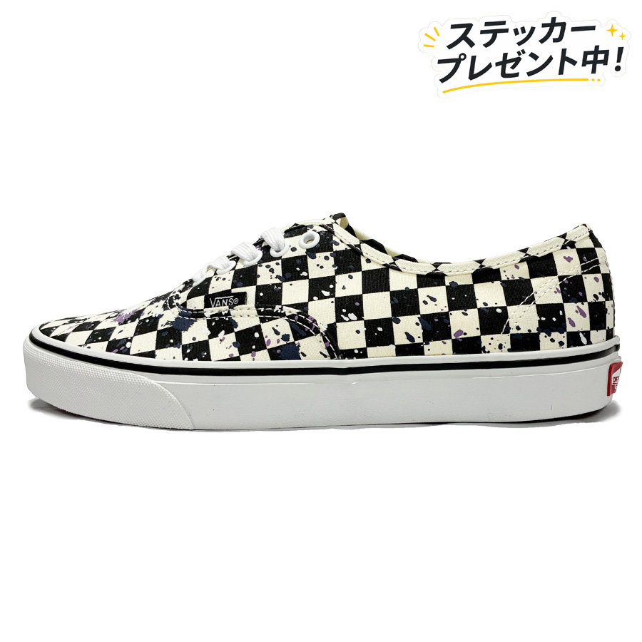 VANS,ローカットスニーカー,カリフォルニア,AUTHENTIC,VN000D7YIBW,バンズ,ヴァンズ,オーセンティック,チェッカー