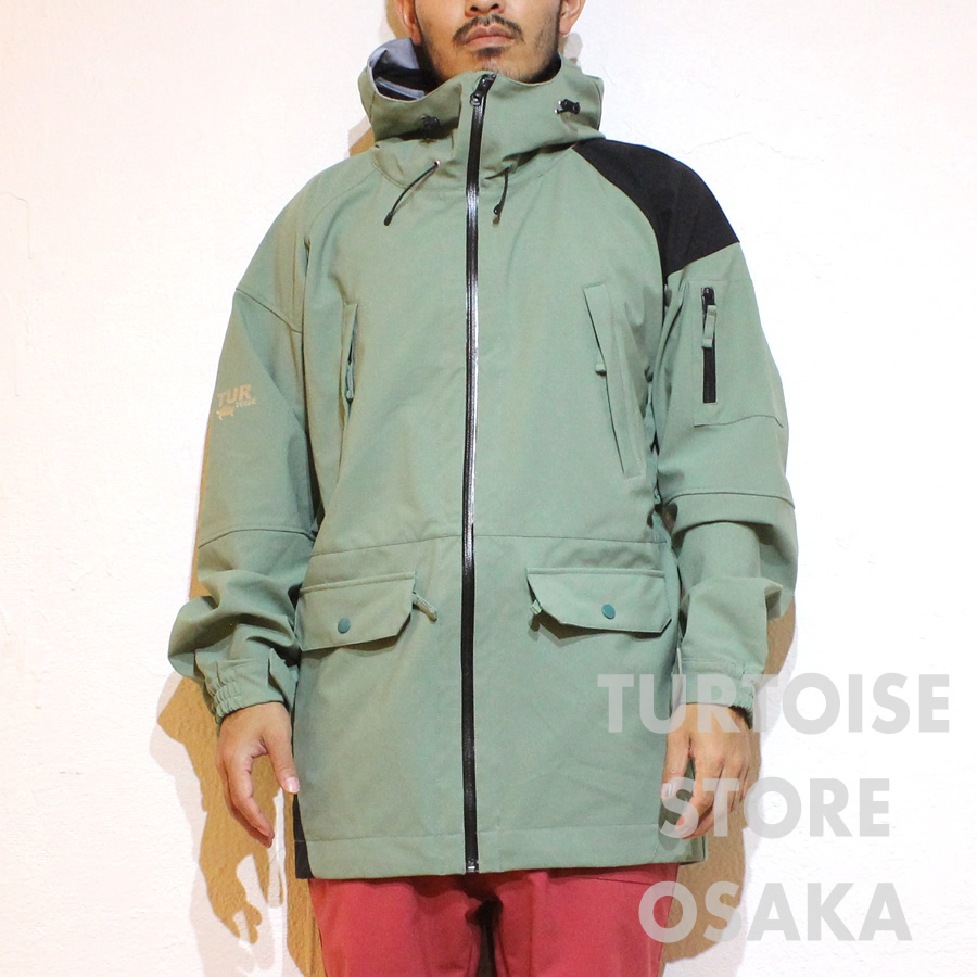 17-18,2017-2018,TURTOISE,タータス,スノーウェア,3LAYER,3レイヤージャケット,E-COACH-DARKCHARCOAL