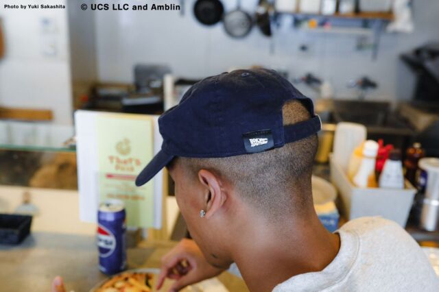 BACK TO THE FUTUREのキャップ