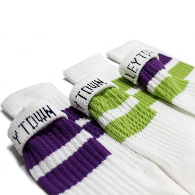 行町 PACIFIC STANDARD TIME x ALL GOOD STORE / ラインソックス 靴下