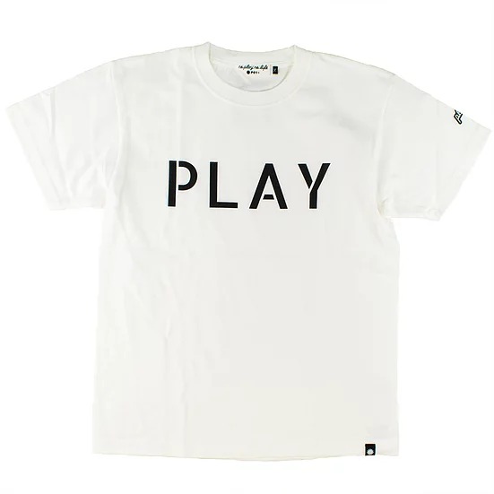Play Design プレイデザイン P01 プレイ 半袖tシャツ Tee Stencil Play Tee White 19ss0stpt メンズ