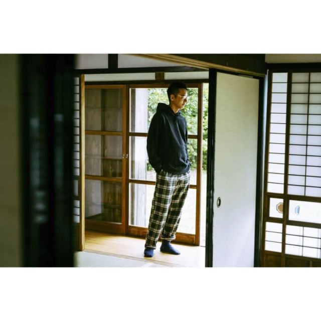 BATTENWEAR,バテンウエア,チェック柄,イージーパンツ