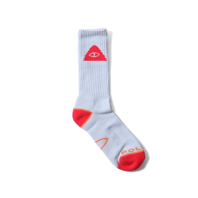 Poler Camping Stuff ポーラー キャンピング スタッフ 靴下 ハイソックス Cyclops Icon Sock Ocean fw