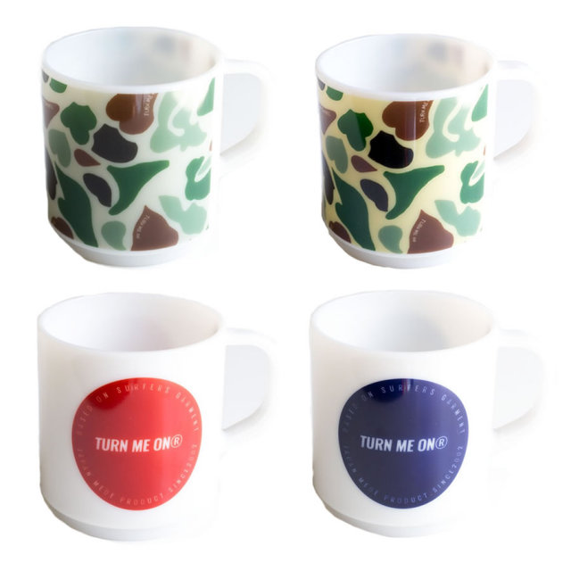 Turn Me On ターンミーオン エコ素材 耐熱プラスチックマグカップ エコメイトハートカモ Mug Cup 521 243