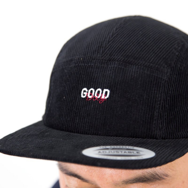 TURN ME ON(ターンミーオン) / 帽子 GOOD DAY刺繍コーデュロイ