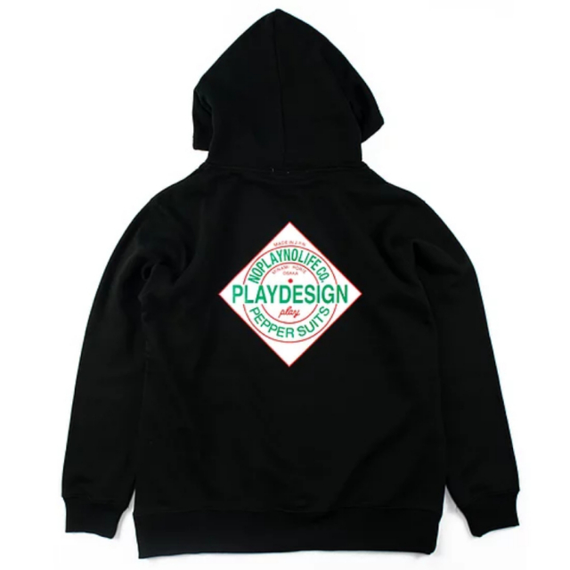 PLAYDESIGN,プレイデザイン,P01,プレイ,PLAY,スウェット,プルオーバーパーカー
