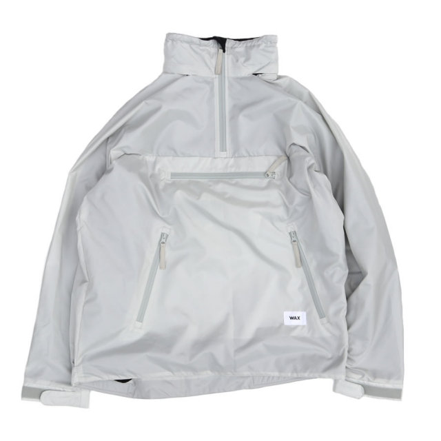 WAX(ワックス) / THE HARD MAN(ザハードマン) / 裏地フリース アノラックジャケット / ANORAK PARKA - GRAY / WX-0171 / メンズ