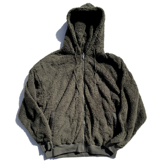 WAX,THM,ジップボアフリースパーカー