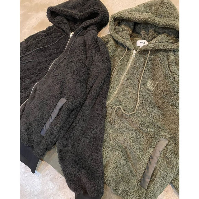 Man パーカー WAX(ワックス) / THE HARD MAN(ザハードマン) / ジップフリース