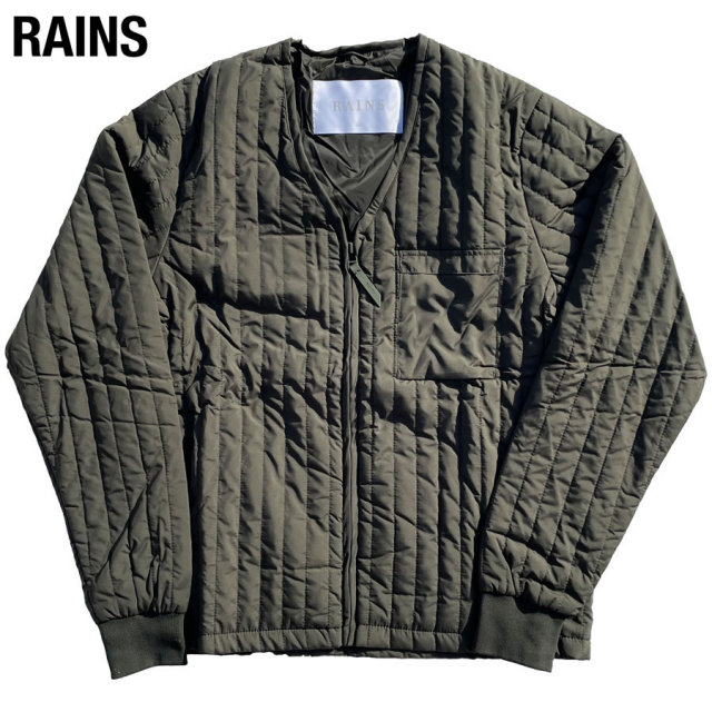 RAINS(レインズ) / ライナー インナー ジャケット アウター / LINER JACKET - GREEN / 53204-1-01509-46