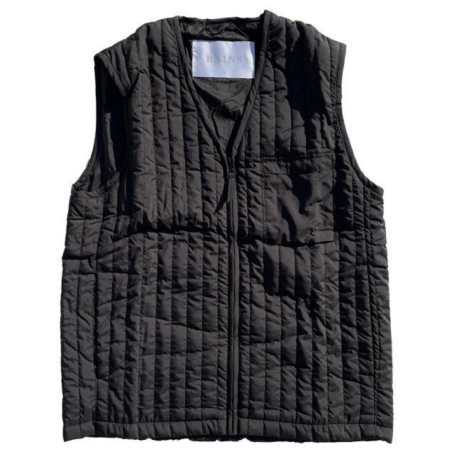 RAINS(レインズ) / ライナー インナー ジャケット アウター / LINER VEST - BLACK / 53204-1-01409-99