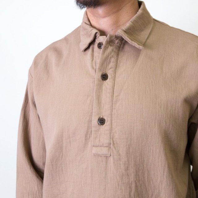 TURNMEON,ターンミーオン,ガーゼ素材,プルオーバーシャツ