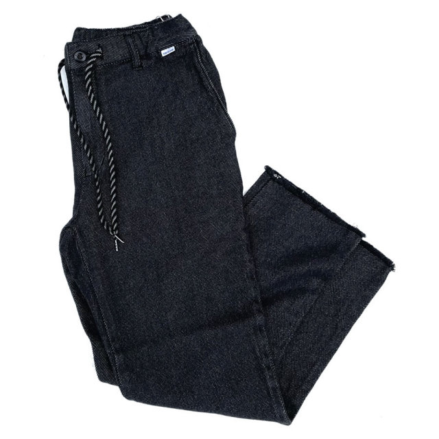 TURNMEON,ターンミーオン,パンツ,インディゴ,メンズ,アメカジ,ストレッチデニム,カットオフパンツ