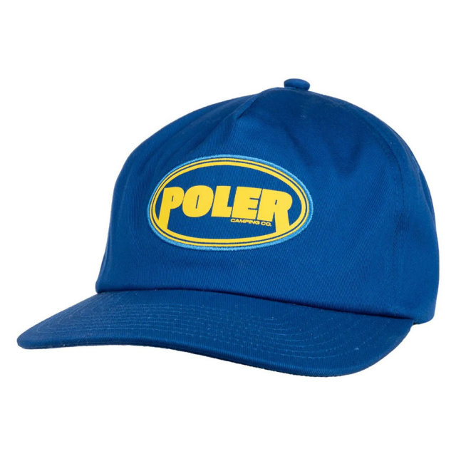 Poler Outdoor Stuff ポーラーアウトドアスタッフ スナップバックキャップ Mechanic Patch Hat Navy