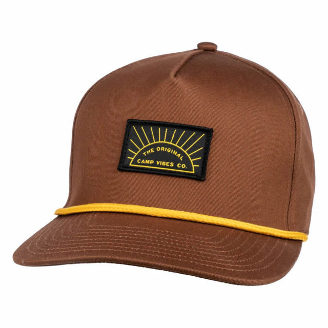 Poler Outdoor Stuff ポーラーアウトドアスタッフ スナップバックキャップ Og Vibes Hat Brown