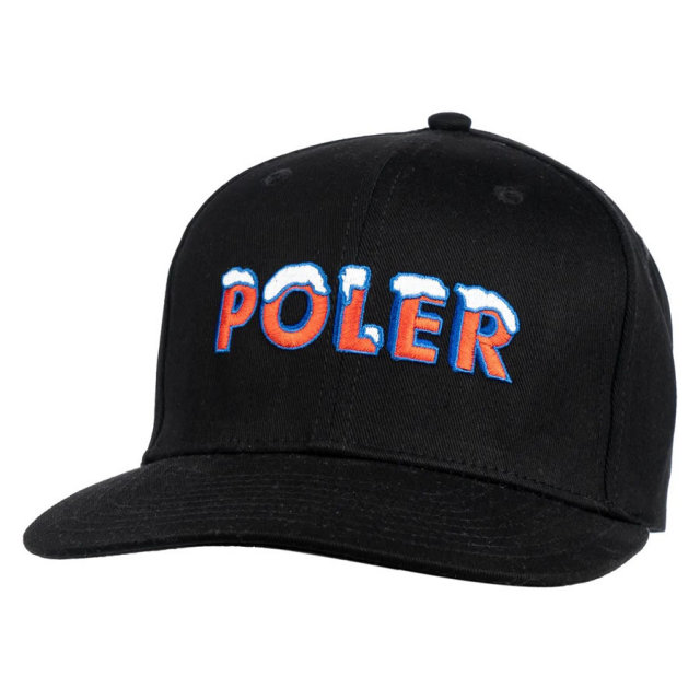 Poler Outdoor Stuff ポーラーアウトドアスタッフ スナップバックキャップ Poler Pop Hat Black