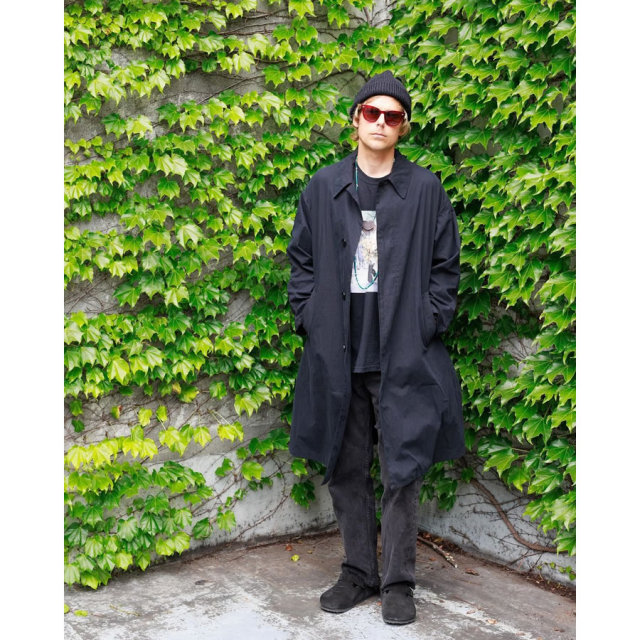 WAX(ワックス) / ステンカラーコート / BALMACAAN COAT - BLACK / WX 