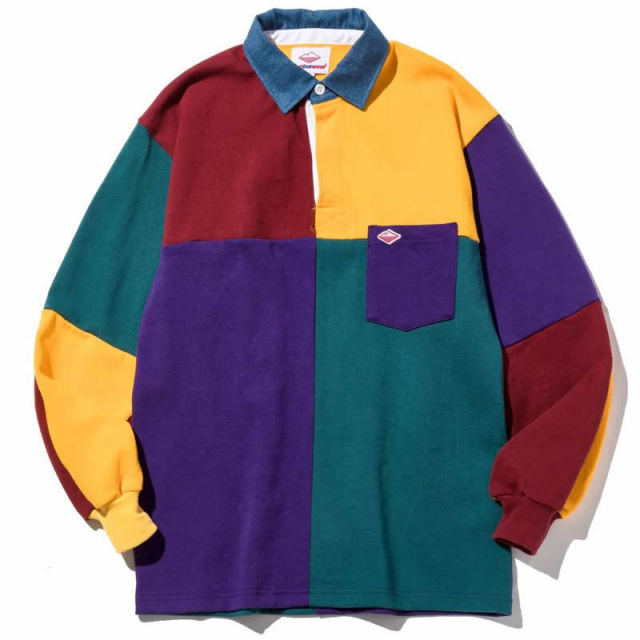 廃盤　カナダ製　Battenwear バテンウェア　ラガーシャツ　サイズM Battenwear（バテンウエア）の「【Battenwear/バテンウェア