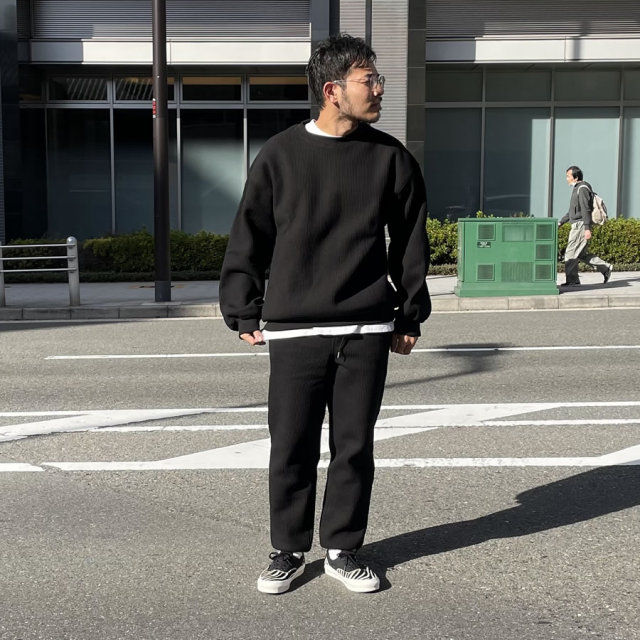 ポンパドー ビター nasngwam 再構築 パンツ scab blackmeans