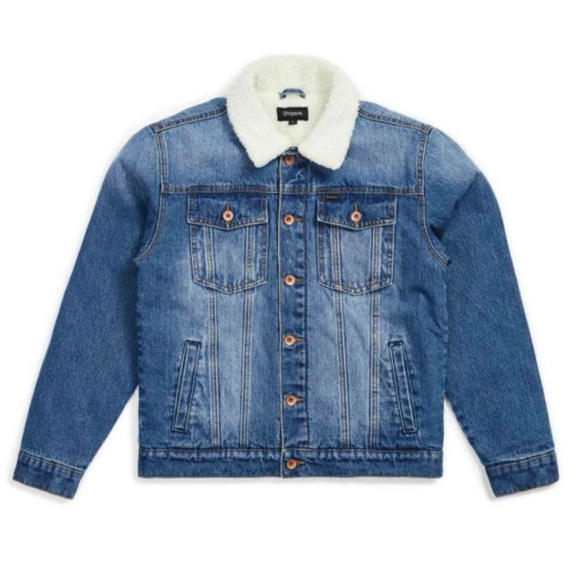 BRIXTON,デニムジャケット,ボアジャケット,Gジャン,メンズ,カリフォルニア,男性,正規取扱,通販